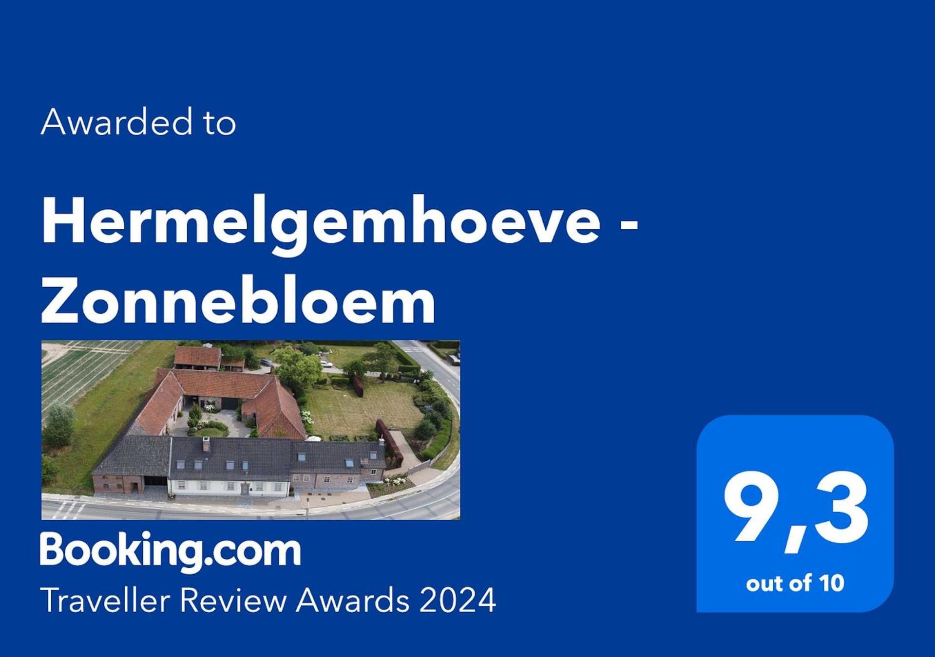Hermelgemhoeve - Zonnebloem Zwalm 외부 사진